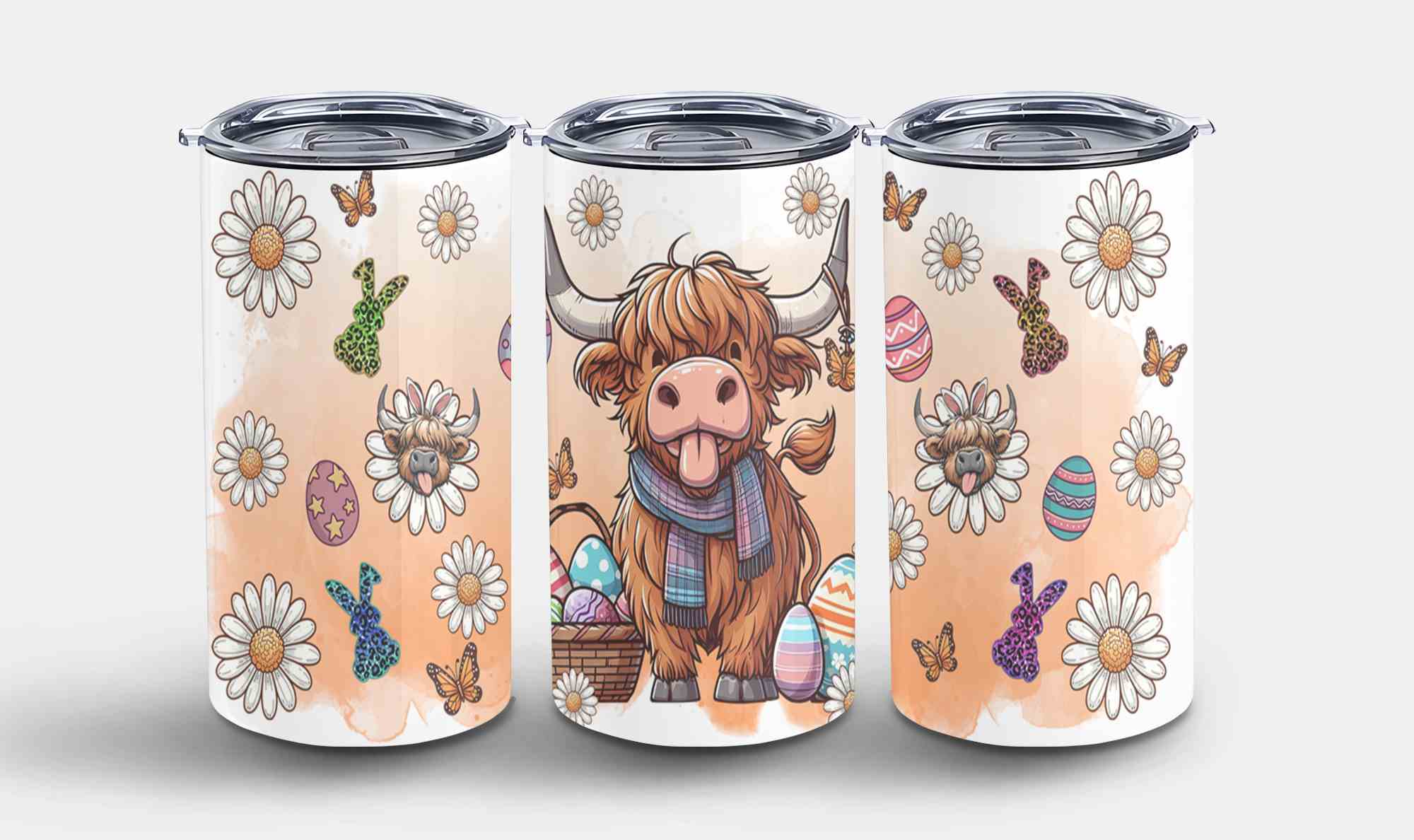Highland Cow Easter-10386